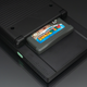 The slot on the back of the Pocket supports Game Boy, Game Boy Color, and Game Boy Advance cartridges.